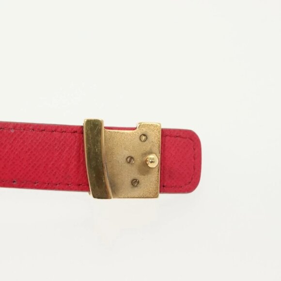 LOUIS VUITTON Multicolor Ceinture LV Printed Initials Belt 38.2"" LV Auth 139055 - Picture 6 of 10